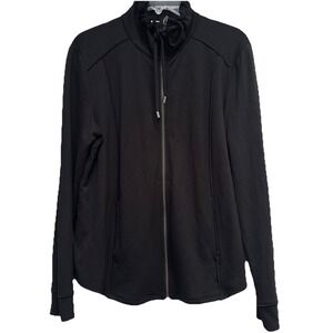 Weekends By Chicos NWT Size 1 Full Zip Jacket Women's‎ Moto Stretch